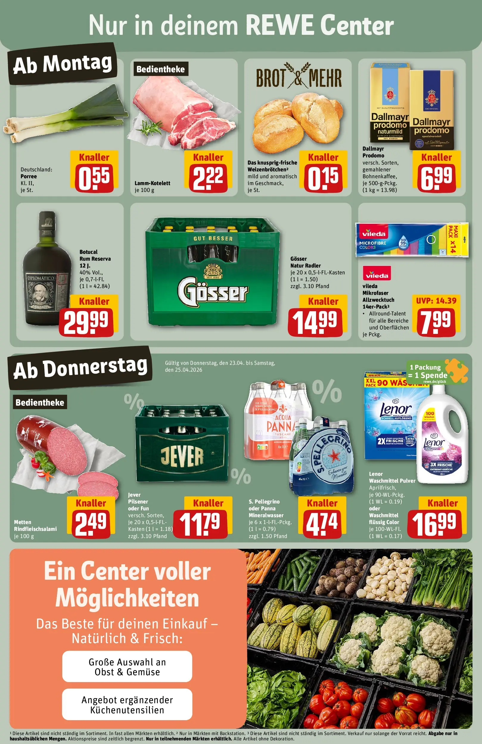 REWE Prospekt ab 20.04.2026 zum Blättern » Angebote | Seite: 3
