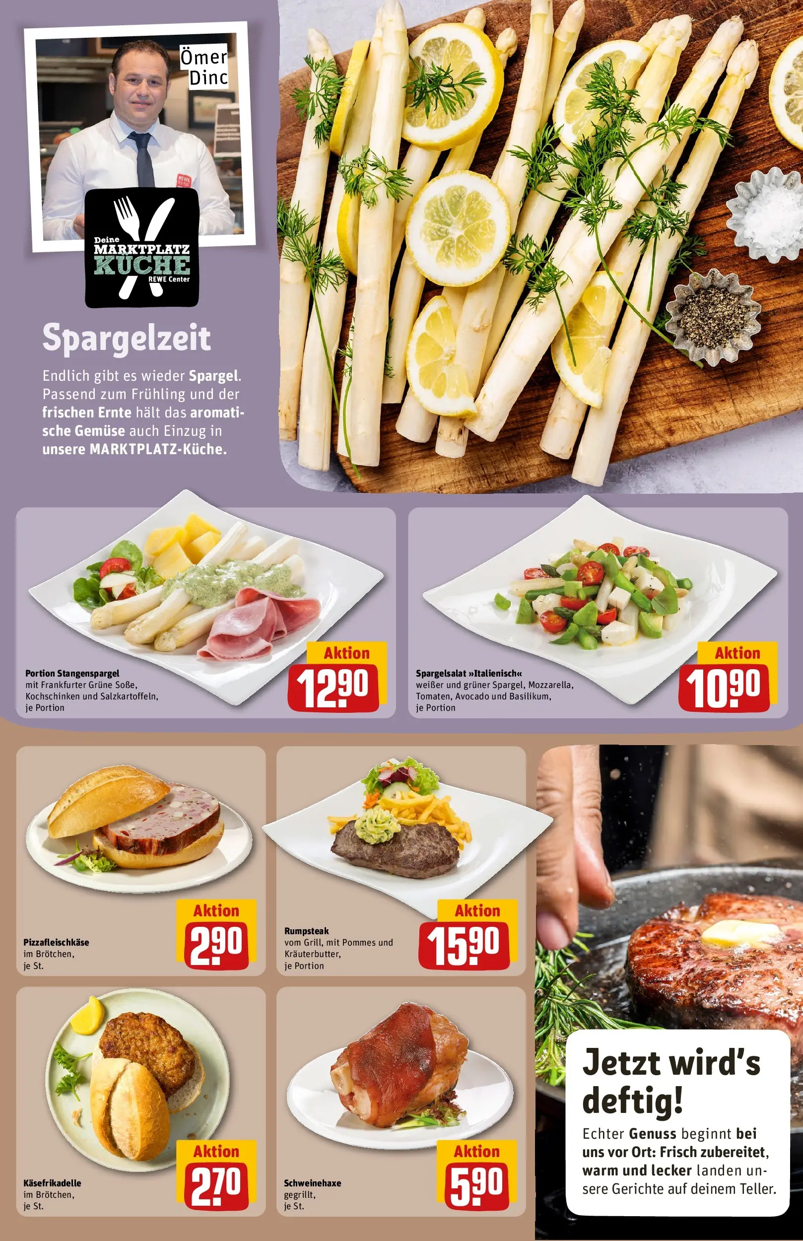 REWE Prospekt ab 20.04.2026 zum Blättern » Angebote | Seite: 17 | Produkte: Rumpsteak, Küche, Avocado, Gemüse