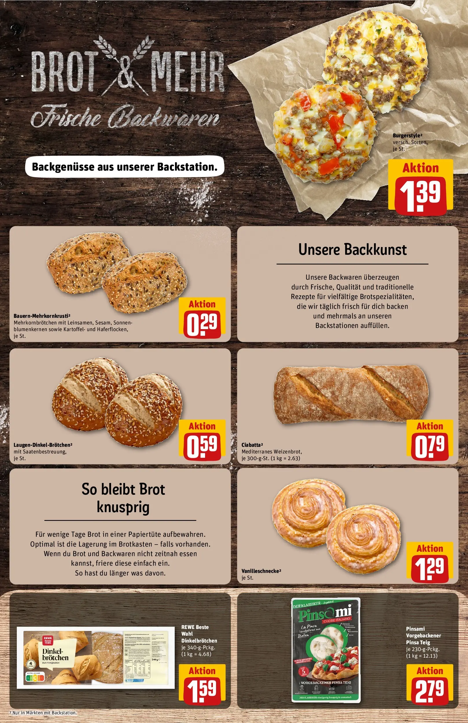 REWE Prospekt ab 20.04.2026 zum Blättern » Angebote | Seite: 17 | Produkte: Brot