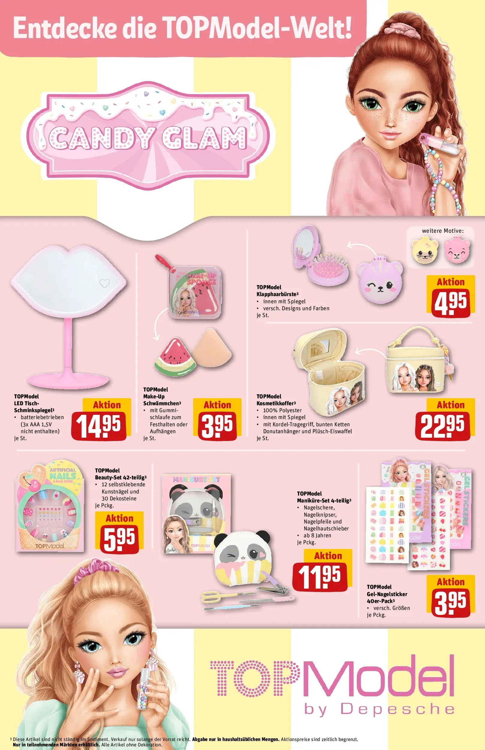 REWE Prospekt ab 20.04.2026 zum Blättern » Angebote | Seite: 38 | Produkte: Tisch, Spiegel, Make-up