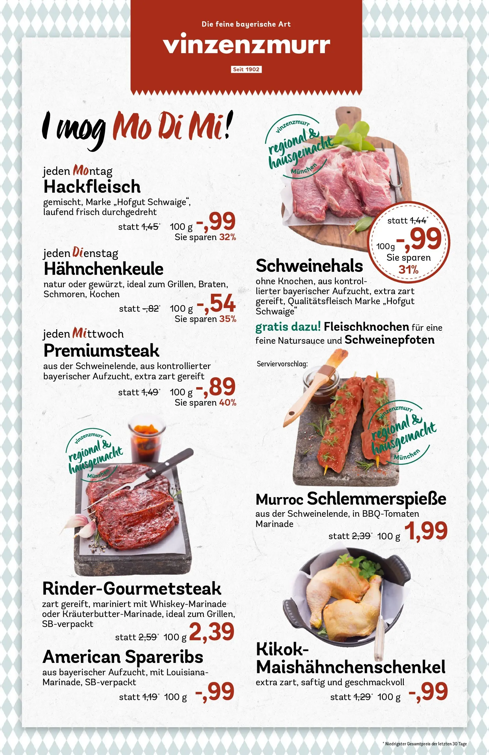 REWE Prospekt ab 20.04.2026 zum Blättern » Angebote | Seite: 14 | Produkte: Steak, Hackfleisch