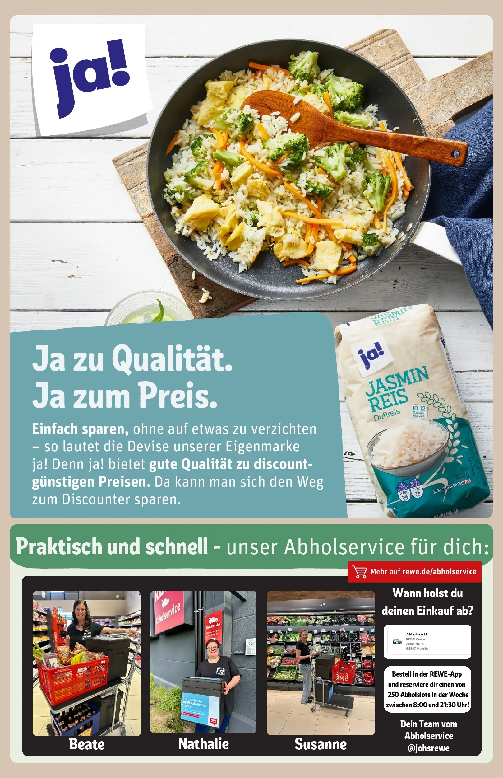 REWE Prospekt ab 20.04.2026 zum Blättern » Angebote | Seite: 35 | Produkte: Reis, Uhr