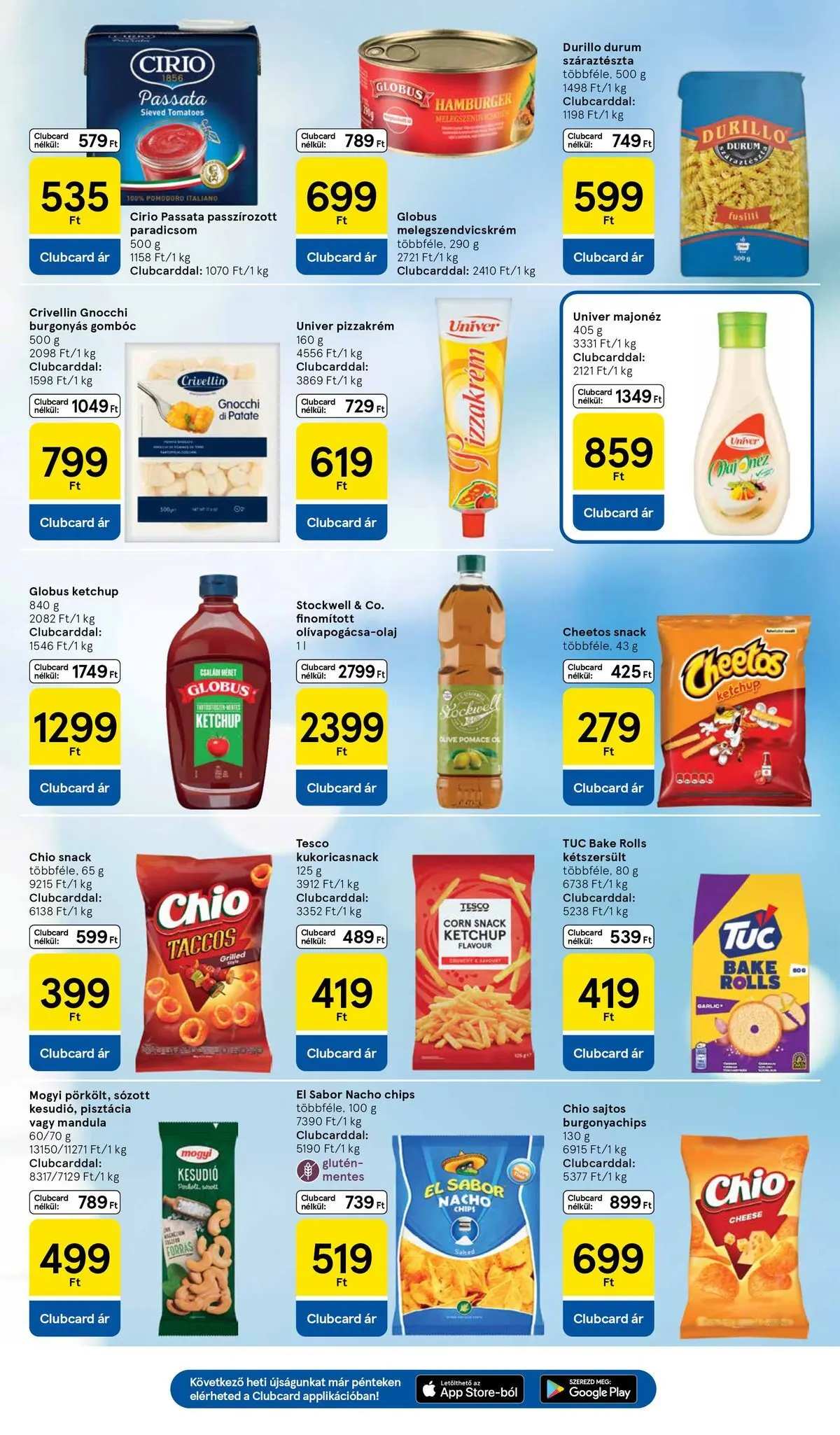 Tesco - Tesco újság érvényessége 2026.04.22-ig - 2026.04.15.-tól - online | Oldal: 5 | Termékek: Cheetos, Melegszendvicskrém, Gnocchi, Száraztészta