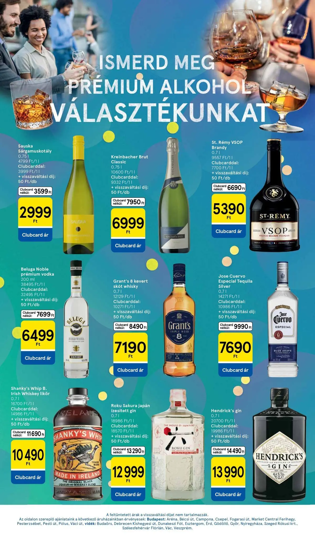 Tesco - Tesco újság érvényessége 2026.04.22-ig - 2026.04.15.-tól - online | Oldal: 11 | Termékek: Gin, Likőr, Vodka, Whisky