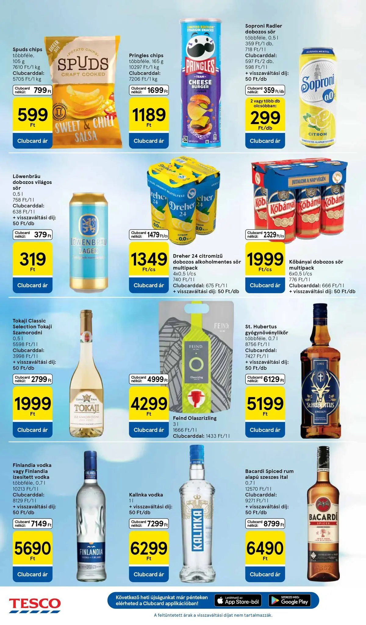 Tesco - Tesco újság érvényessége 2026.04.22-ig - 2026.04.15.-tól - online | Oldal: 24 | Termékek: Chili, Radler, Sör, Alkoholmentes sör