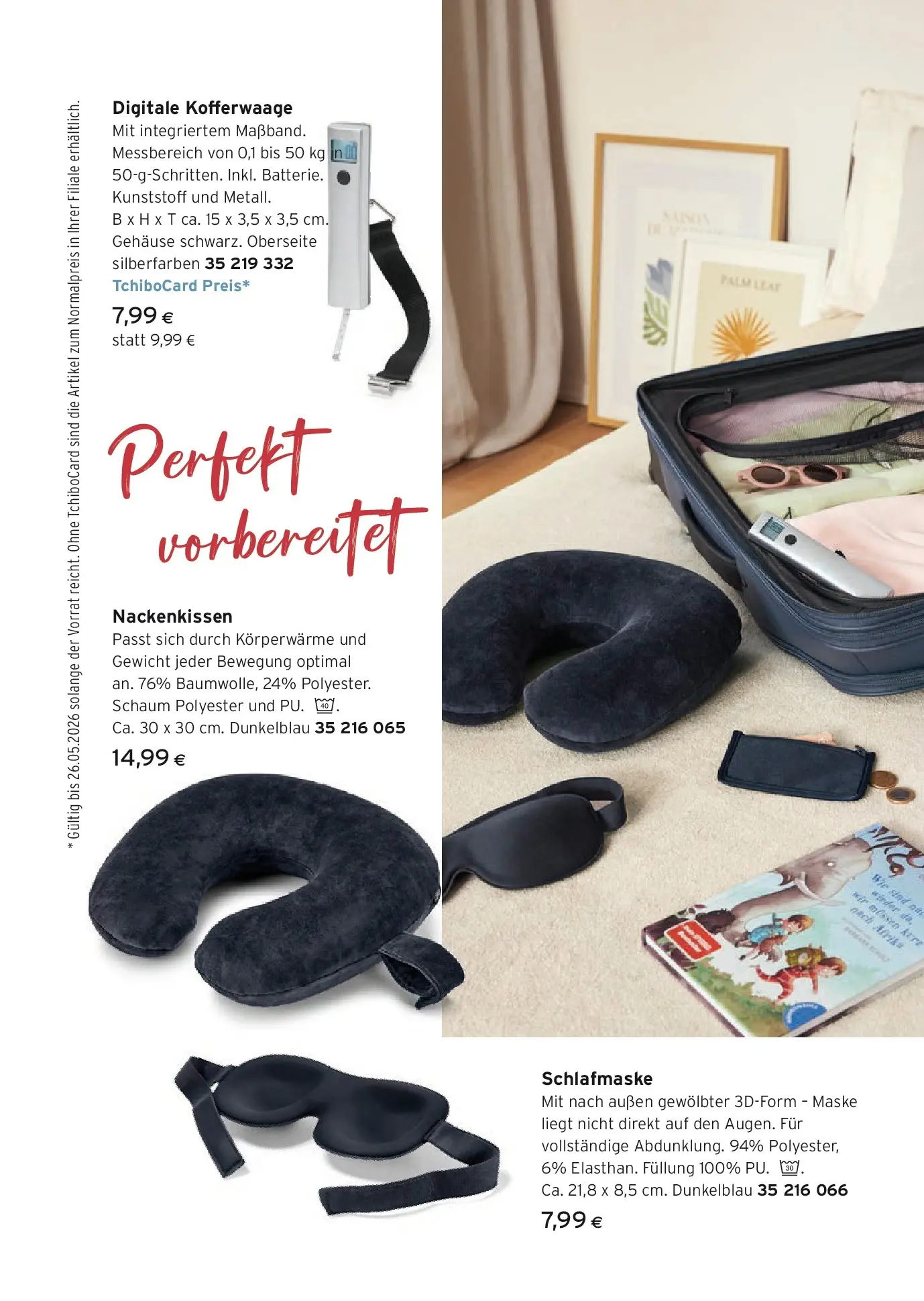 Tchibo Eduscho Tchibo Magazin von 29.04.2026 - Aktuelle Angebote | Seite: 9 | Produkte: Gewicht, Maske