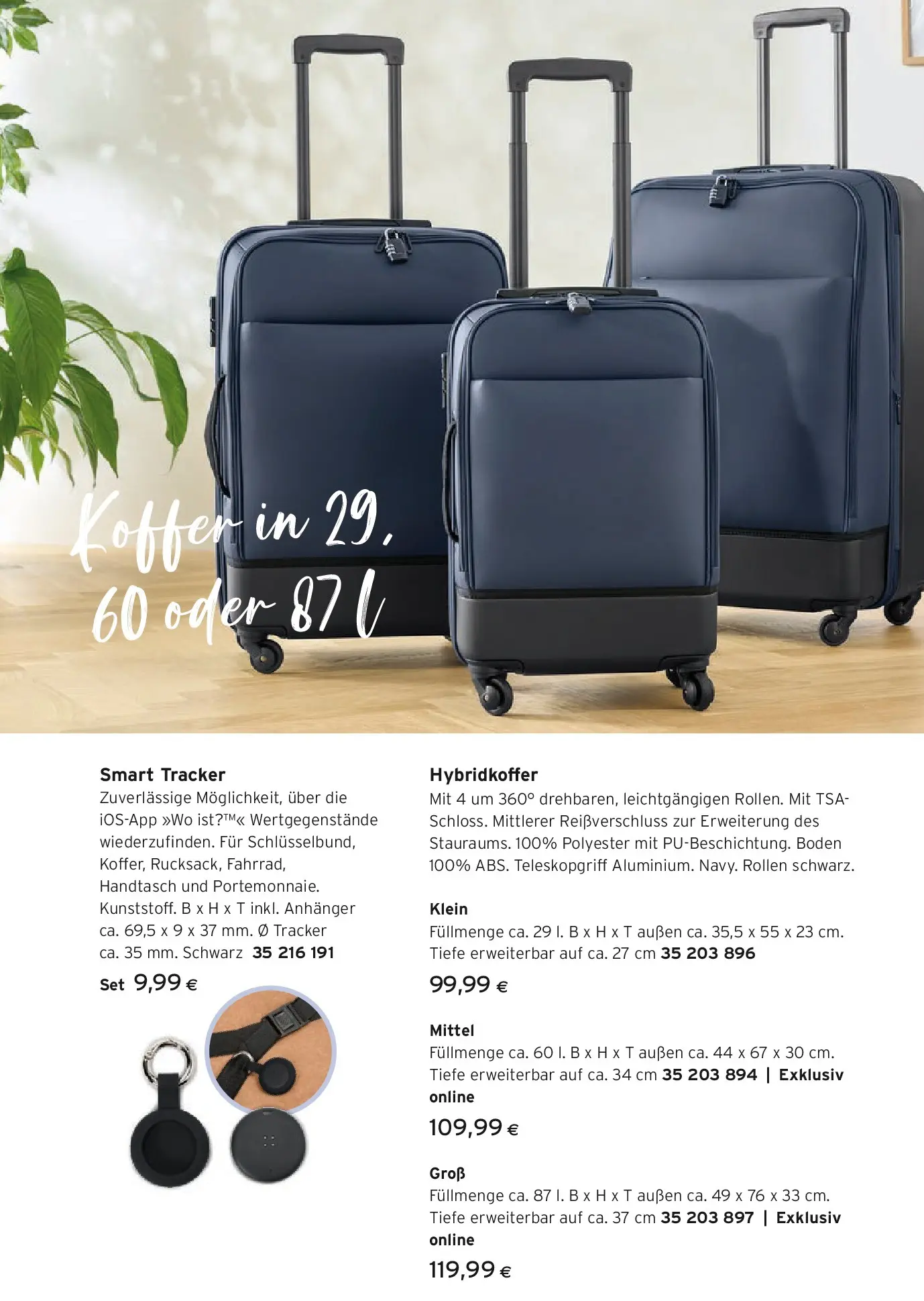 Tchibo Eduscho Tchibo Magazin von 29.04.2026 - Aktuelle Angebote | Seite: 16 | Produkte: Koffer