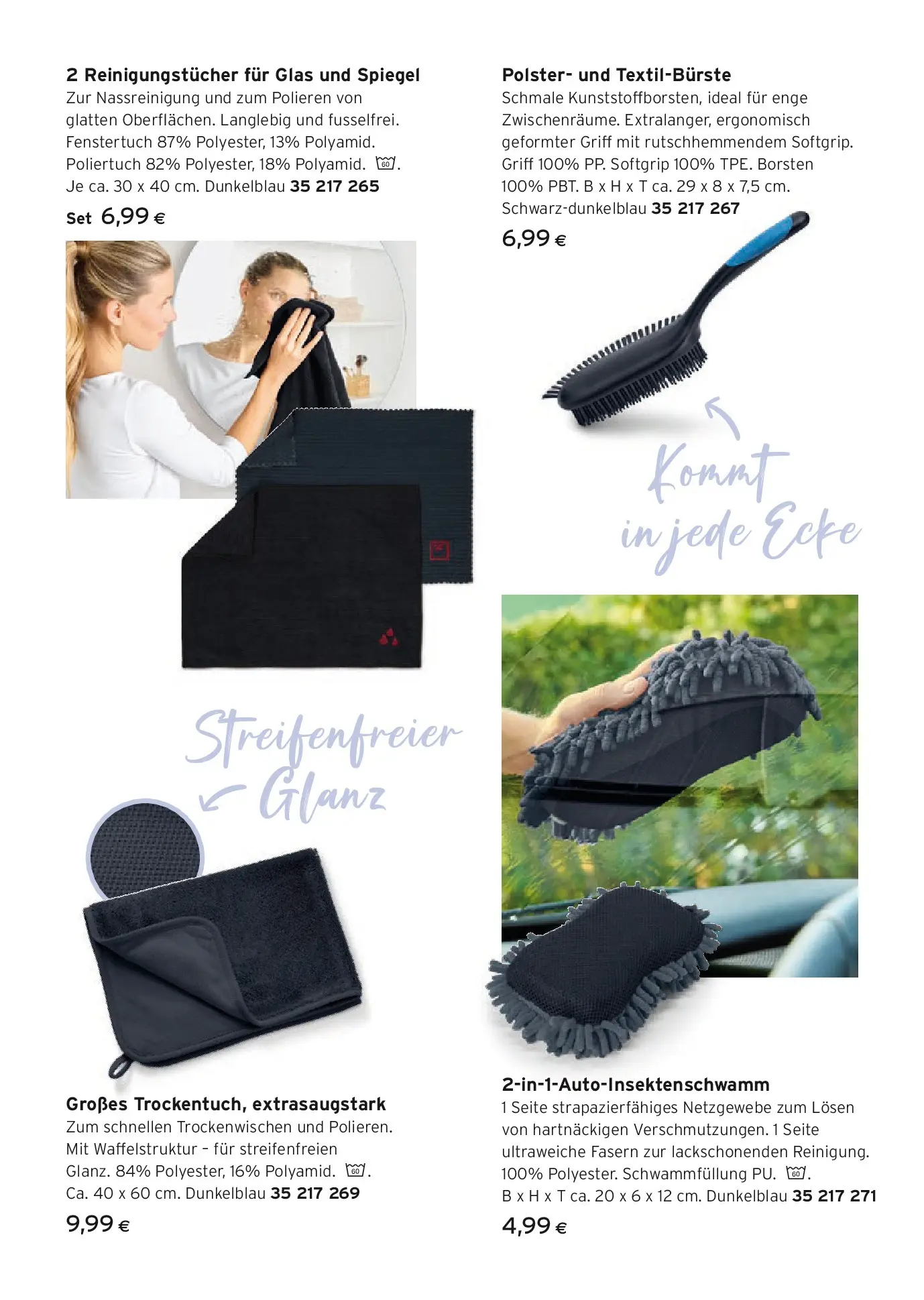 Tchibo Eduscho Tchibo Magazin von 29.04.2026 - Aktuelle Angebote | Seite: 25 | Produkte: Spiegel, Reinigungstücher