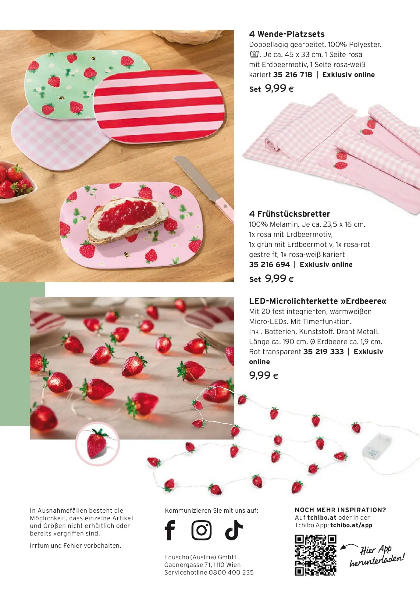 Tchibo Eduscho Tchibo Magazin von 29.04.2026 - Aktuelle Angebote | Seite: 31