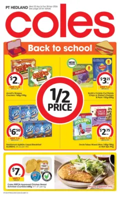 Preview of Coles catalogue PT HEDLAND - valid from 22.04.2026