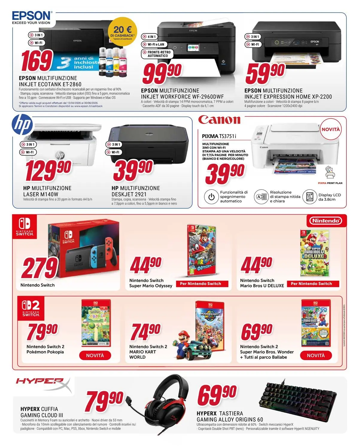 ﻿Trony volantino dal ﻿16/04/2026﻿ > ﻿Anteprima | Pagina: 30 | Prodotti: Auricolari, Mobile, USB, Stampa