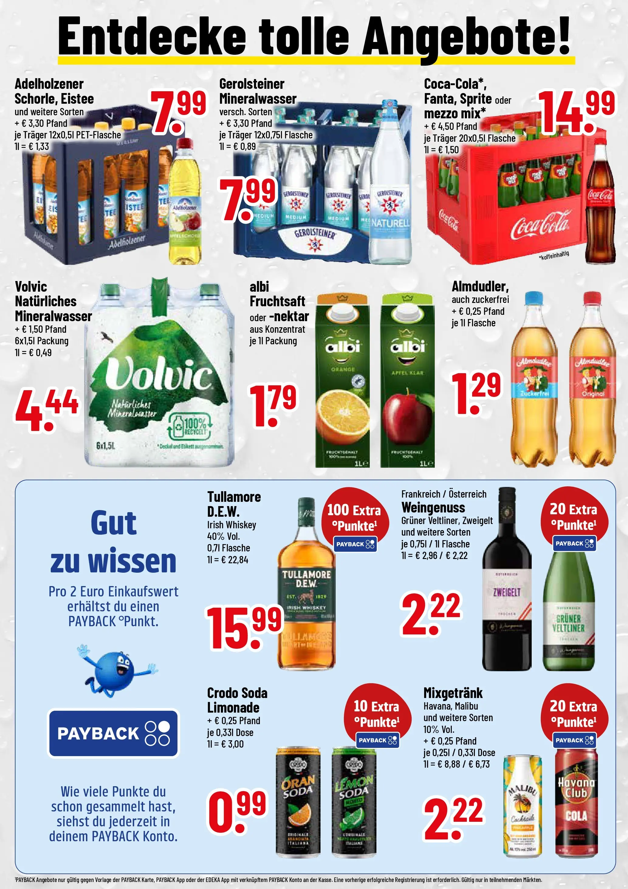 Trinkgut Prospekt Burgau	 (ab 20.04.2026) » Angebote online | Seite: 2 | Produkte: Cola, Adelholzener, Äpfel, Mineralwasser