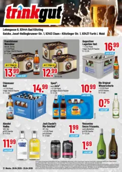 Trinkgut Prospekt Furth Im Wald	 ab 20.04.2026 gültig