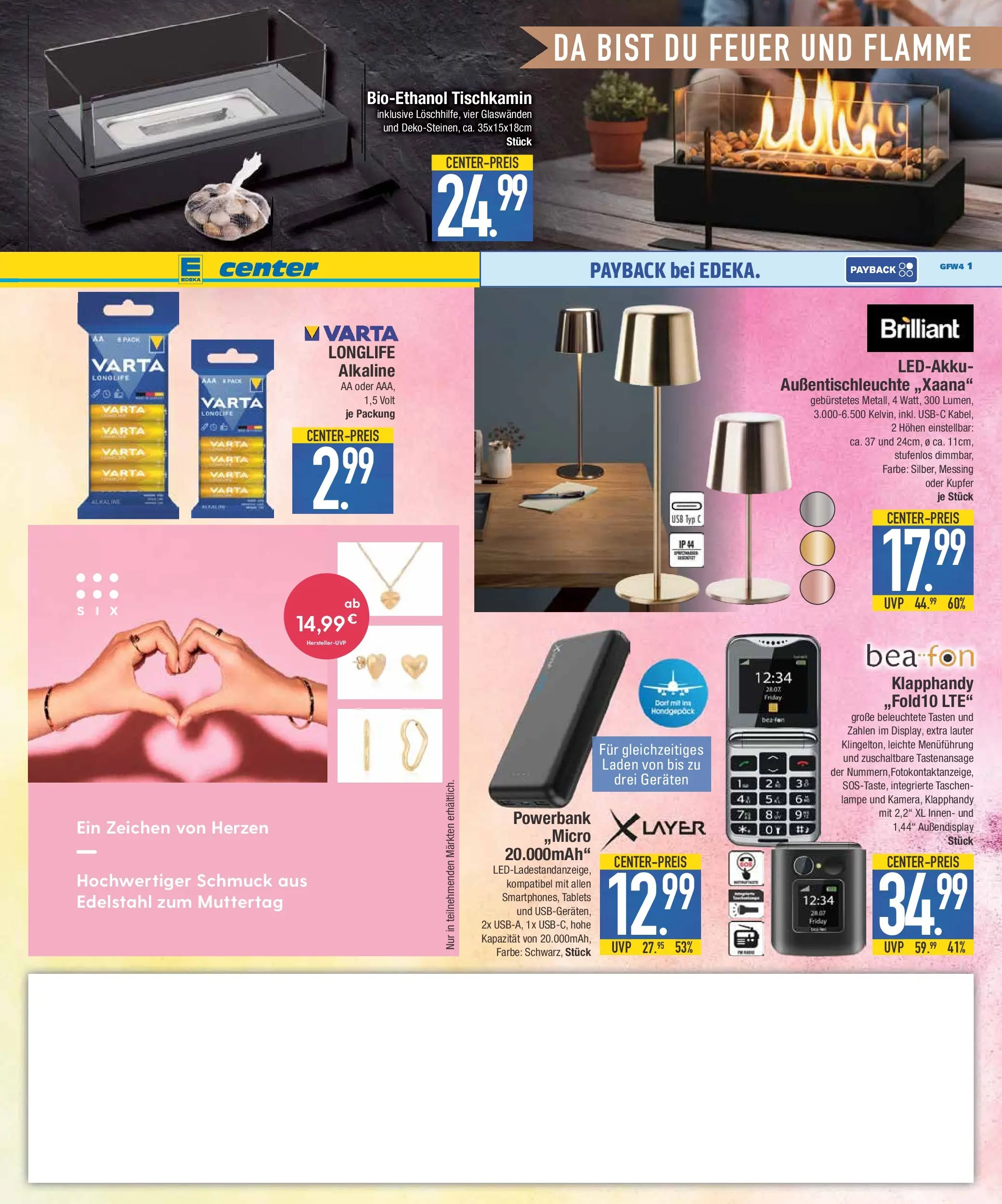 E center Prospekt Schwabmünchen	 (ab 20.04.2026) zum Blättern | Seite: 17 | Produkte: USB, Lampe, Powerbank