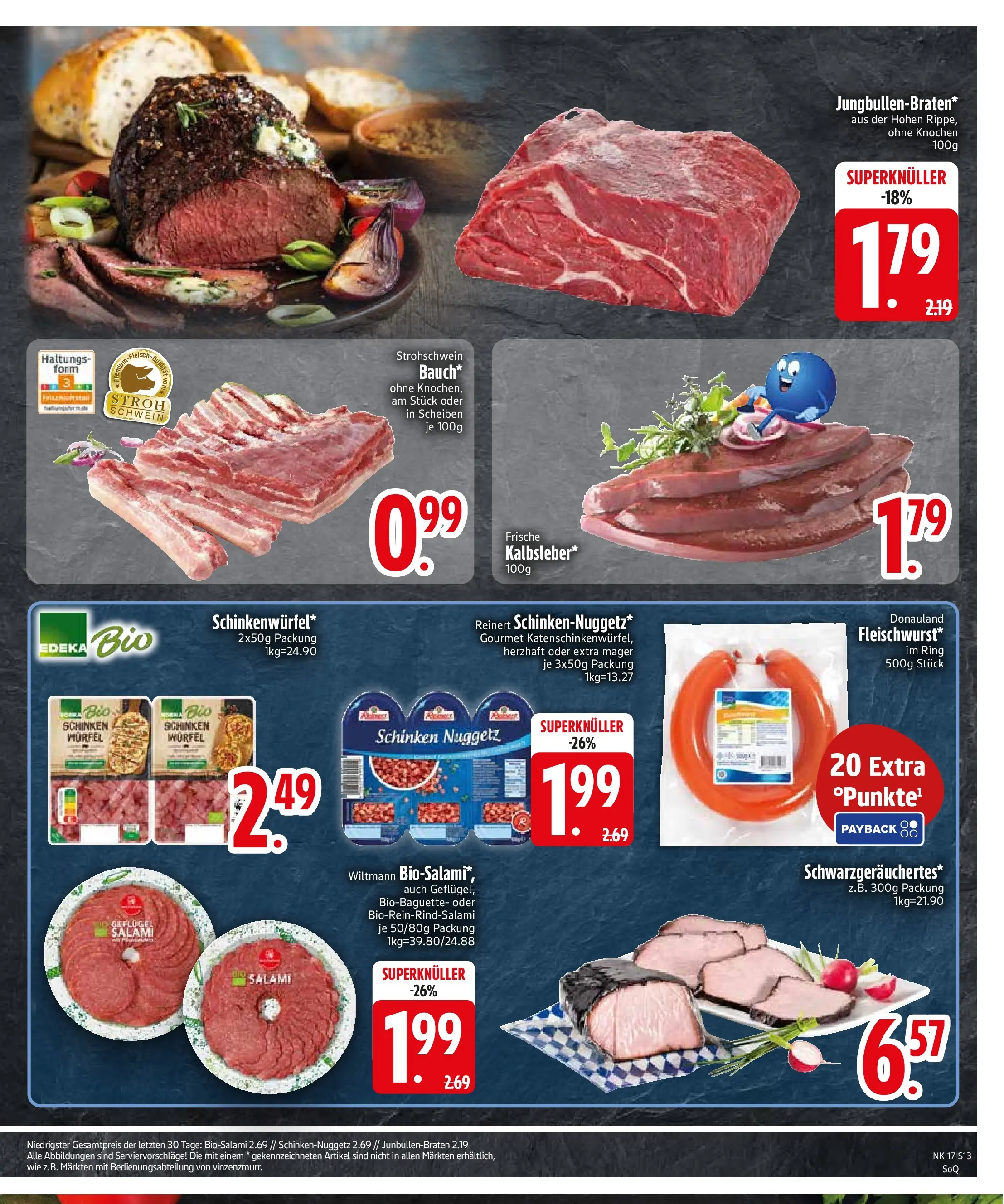 Edeka prospekt Sonthofen	 (ab 20.04.2026) » Angebote Online | Seite: 15 | Produkte: Salami, Schinken