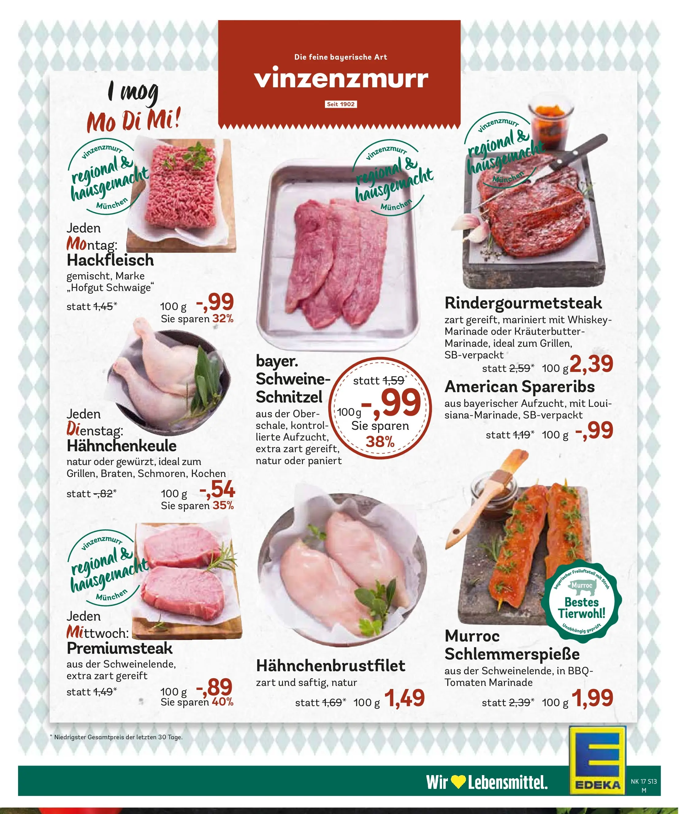 Edeka prospekt München	 (ab 20.04.2026) » Angebote Online | Seite: 15 | Produkte: Kräuterbutter, Schnitzel, Whiskey, Hackfleisch