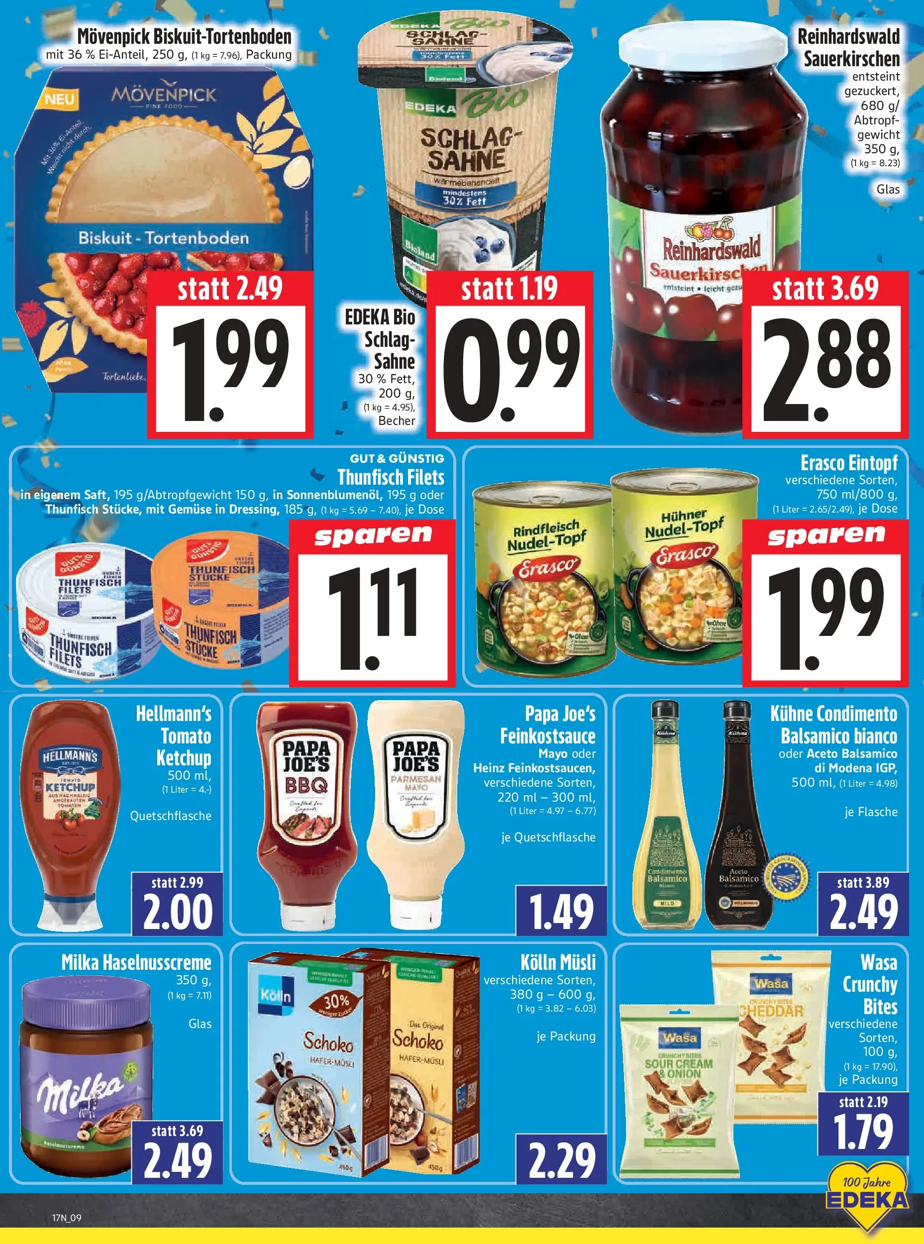Angebote - Edeka Hahner: Wochenangebote (ab 19.04.2026) zum Blättern | Seite: 11 | Produkte: Kolln, Kolln musli, Balsamico, Gemüse