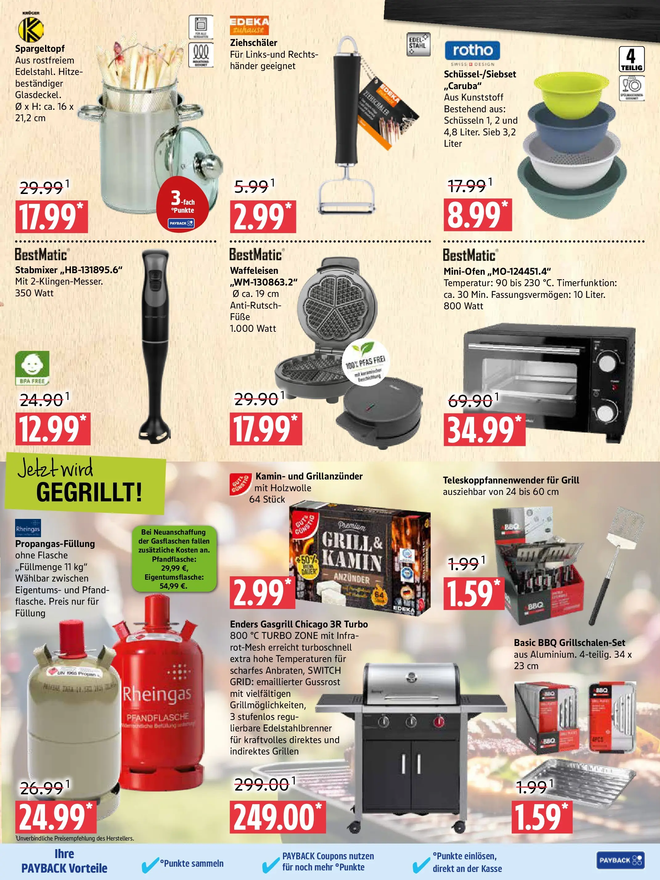 Marktkauf Prospekt Prenzlau	 (ab 20.04.2026) » Angebote online | Seite: 11 | Produkte: Grill, Kamin, Waffeleisen, Stabmixer