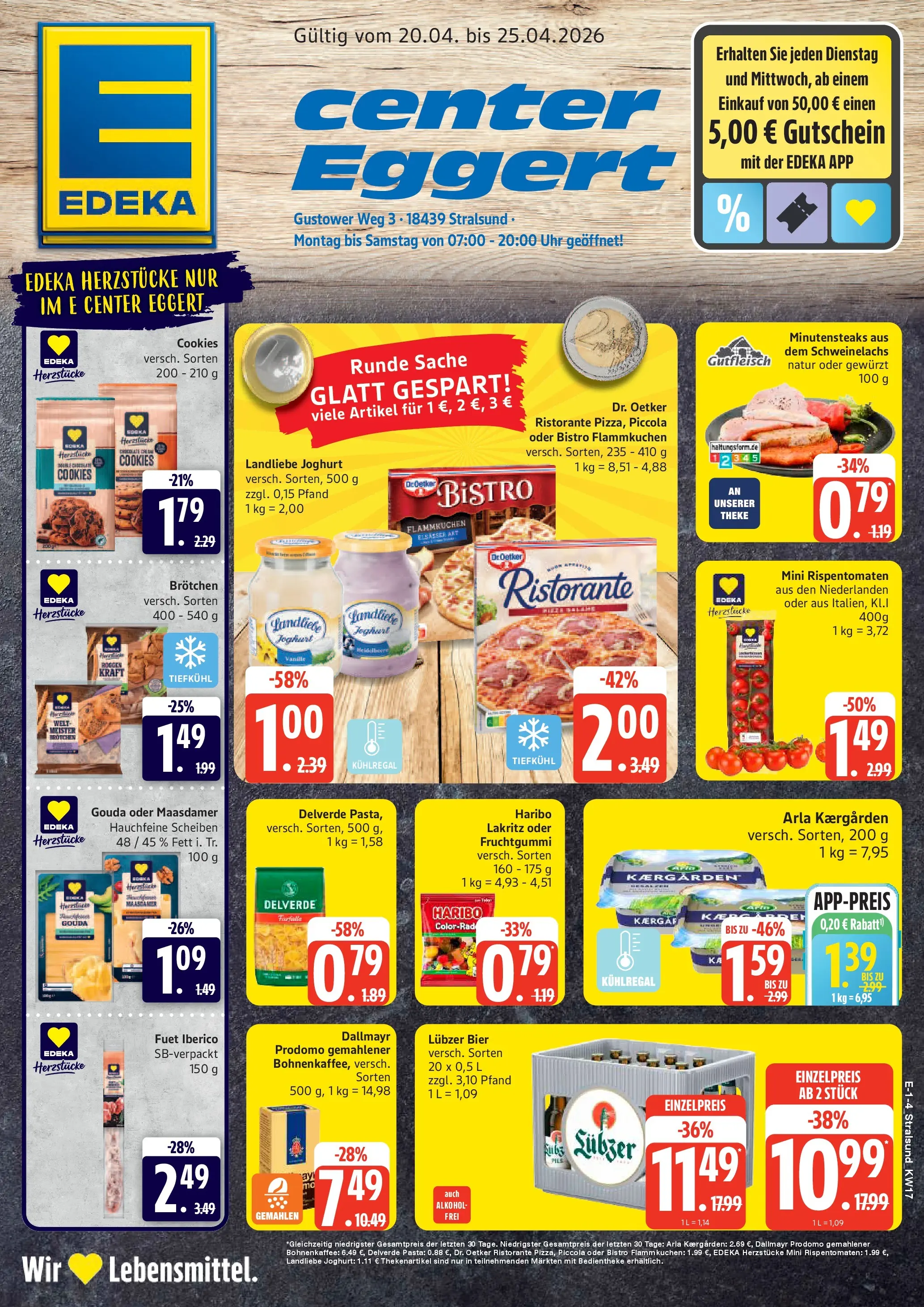 Angebote (ab 20.04.2026) » Angebote online | Seite: 1 | Produkte: Ristorante, Joghurt, Pils, Dallmayr prodomo