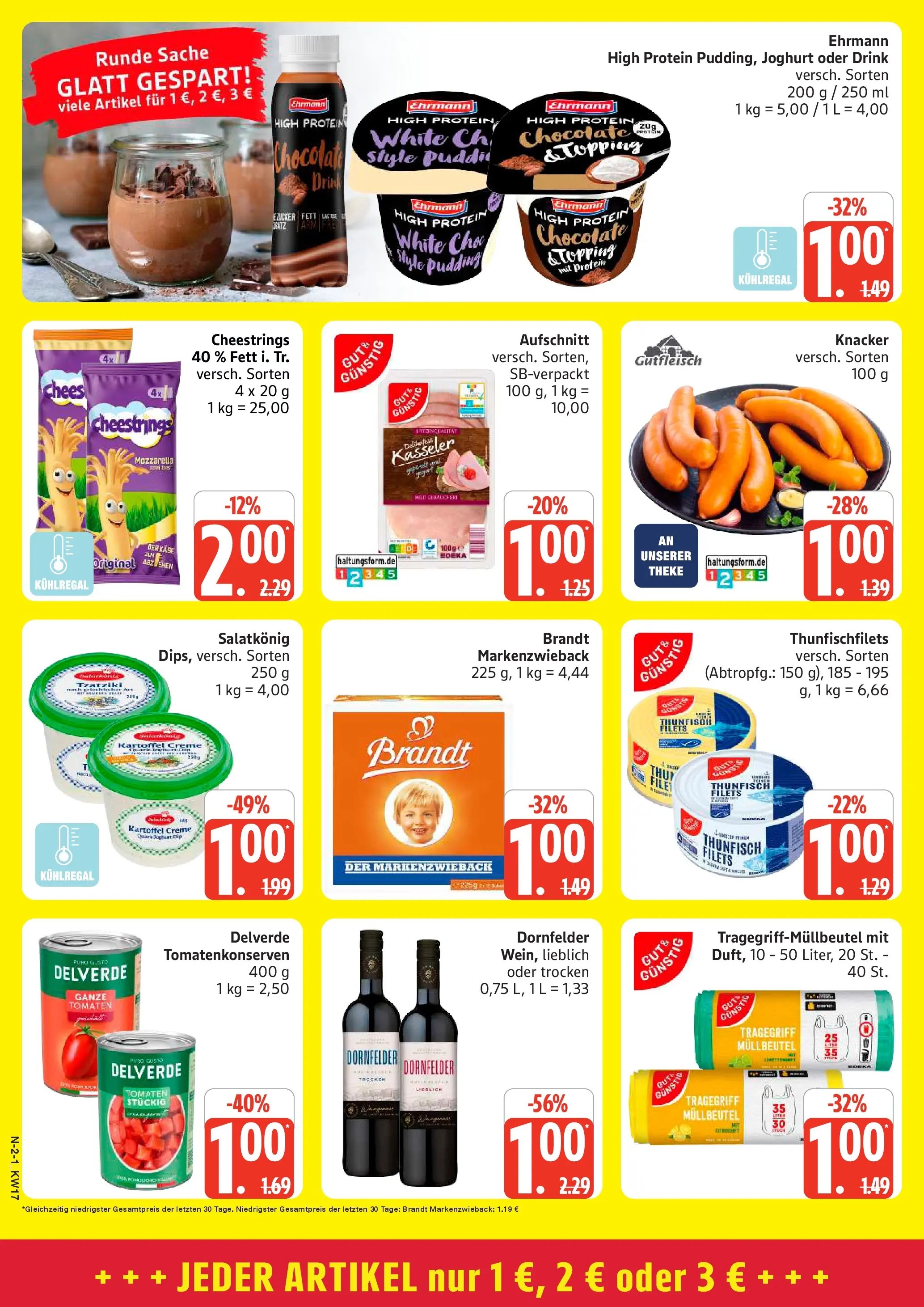 Marktkauf Prospekt Cuxhaven	 (ab 20.04.2026) » Angebote online | Seite: 2 | Produkte: Joghurt, Thunfisch, Mozzarella, Creme