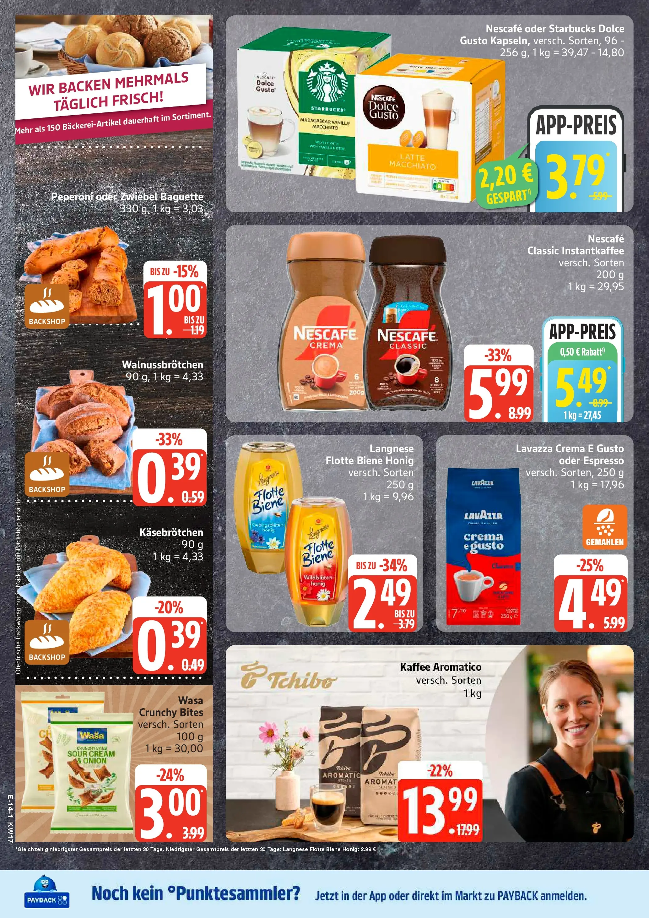 Edeka prospekt Neu Wulmstorf	 (ab 20.04.2026) » Angebote Online | Seite: 18 | Produkte: Nescafe, Baguette, Ofenfrische, Nescafe classic
