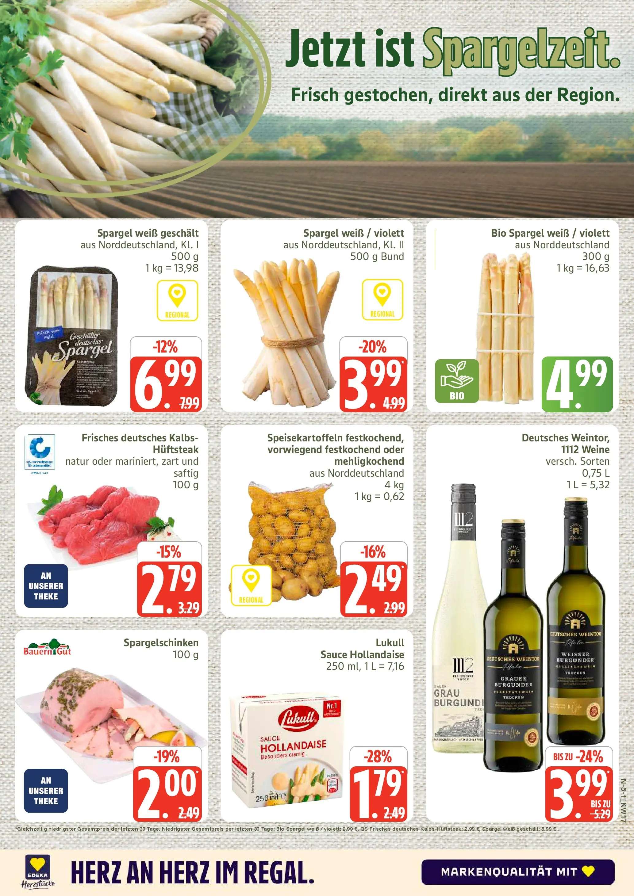 Marktkauf Prospekt Cuxhaven	 (ab 20.04.2026) » Angebote online | Seite: 5 | Produkte: Theke, Spargel