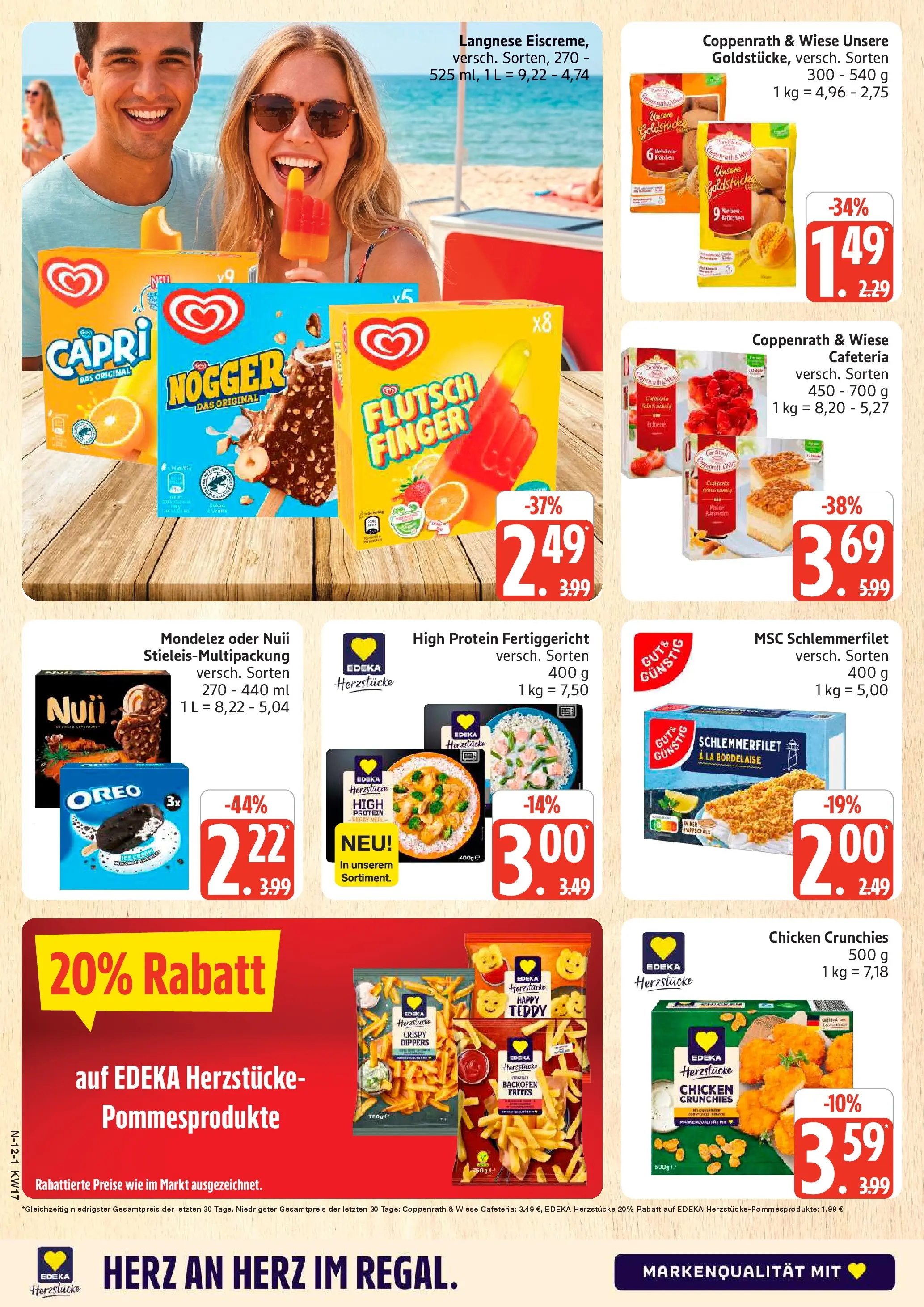 Marktkauf Prospekt Cuxhaven	 (ab 20.04.2026) » Angebote online | Seite: 12 | Produkte: Langnese, Backofen