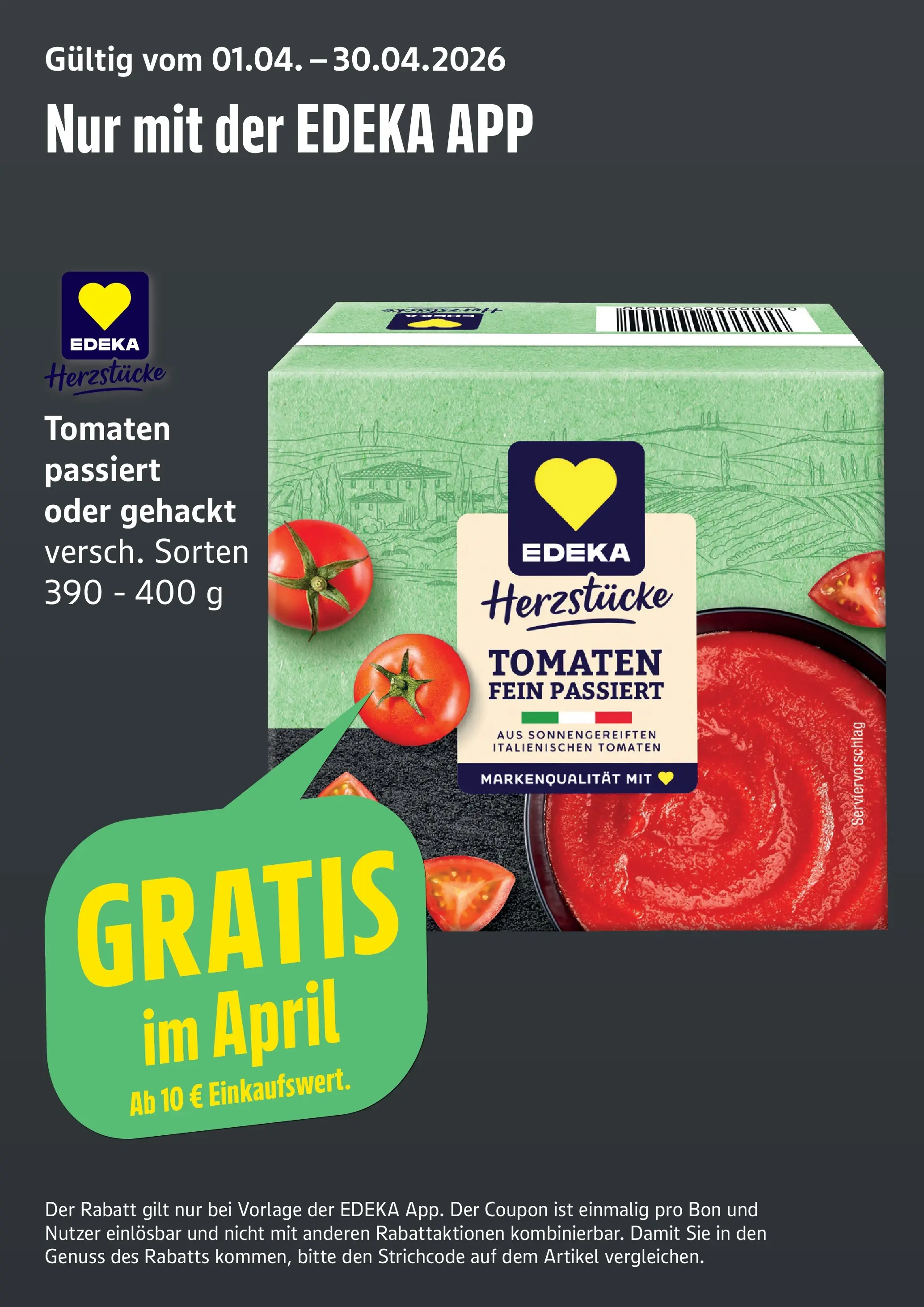 Edeka prospekt Neu Wulmstorf	 (ab 20.04.2026) » Angebote Online | Seite: 27 | Produkte: Tomaten