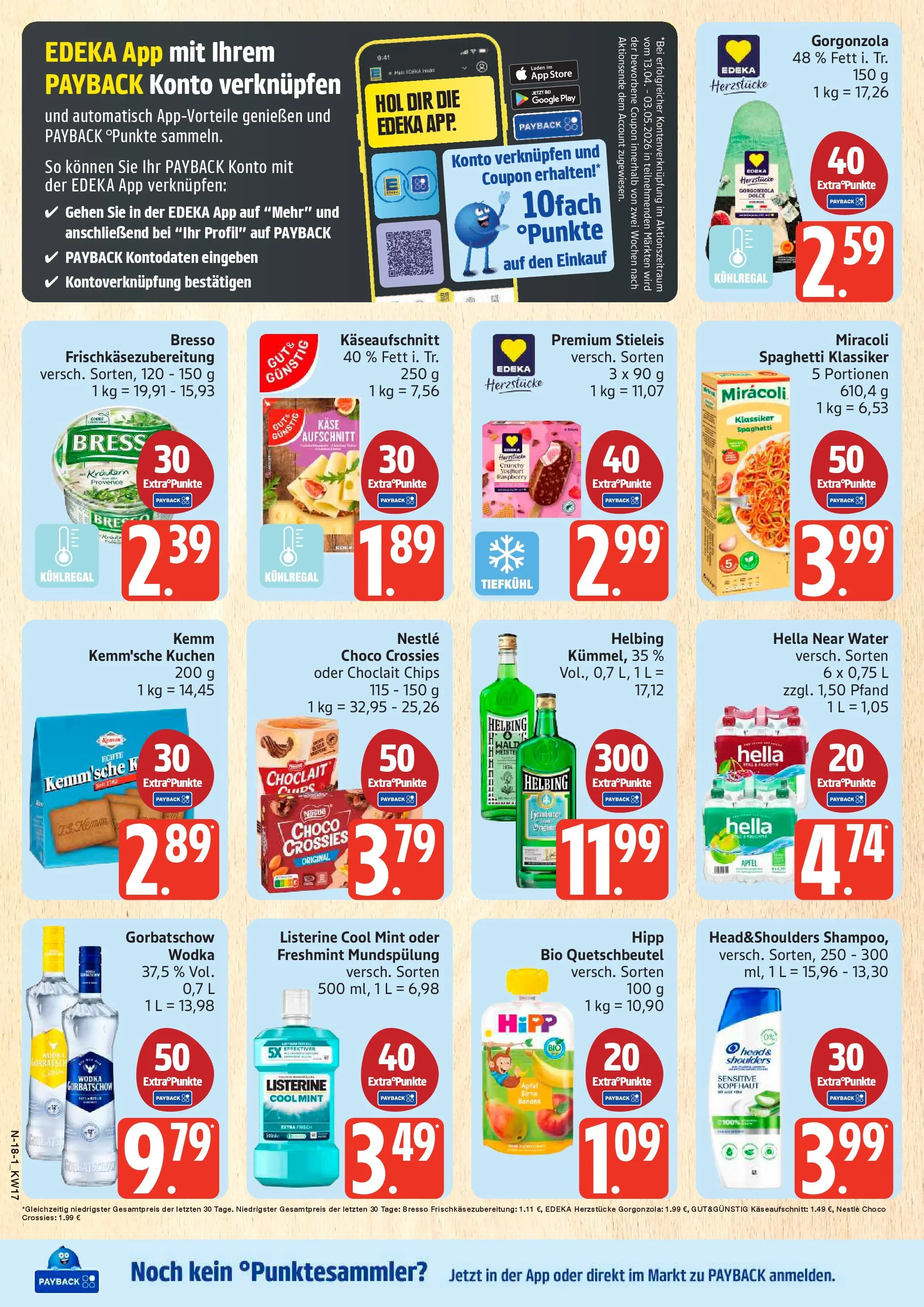 Marktkauf Prospekt Cuxhaven	 (ab 20.04.2026) » Angebote online | Seite: 18 | Produkte: Äpfel, Chips, Wodka, Listerine