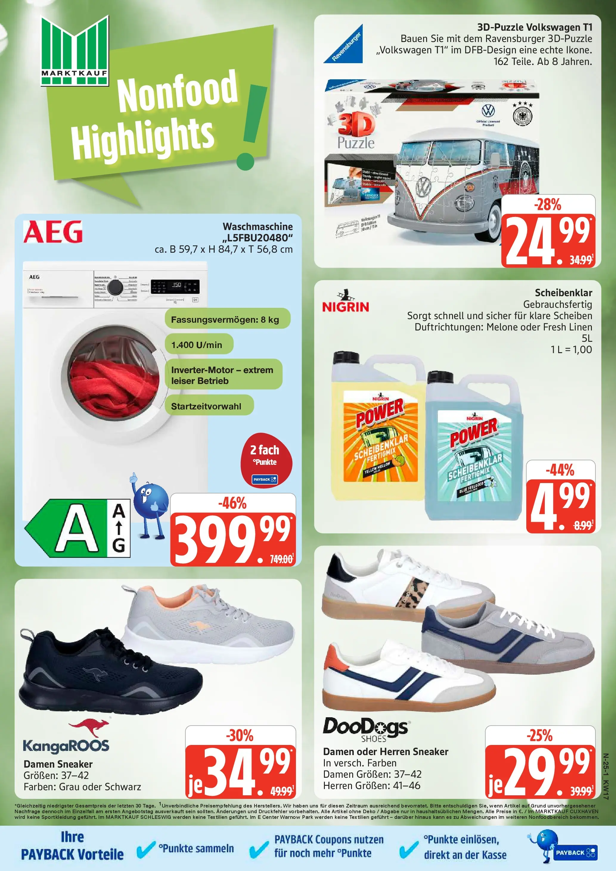 Marktkauf Prospekt Cuxhaven	 (ab 20.04.2026) » Angebote online | Seite: 25 | Produkte: Waschmaschine, Melone