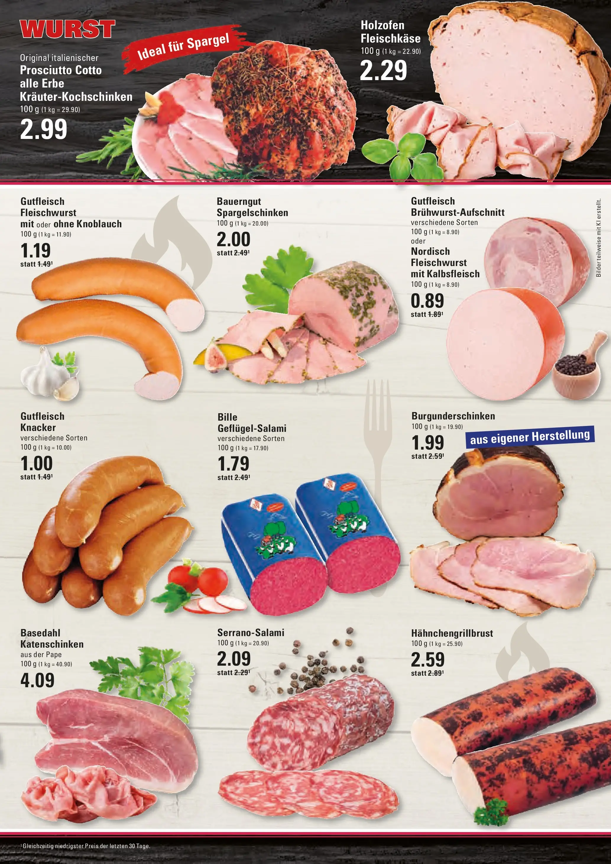 Marktkauf Prospekt Stade	 (ab 20.04.2026) » Angebote online | Seite: 5 | Produkte: Spargel, Bilder, Wurst, Knoblauch