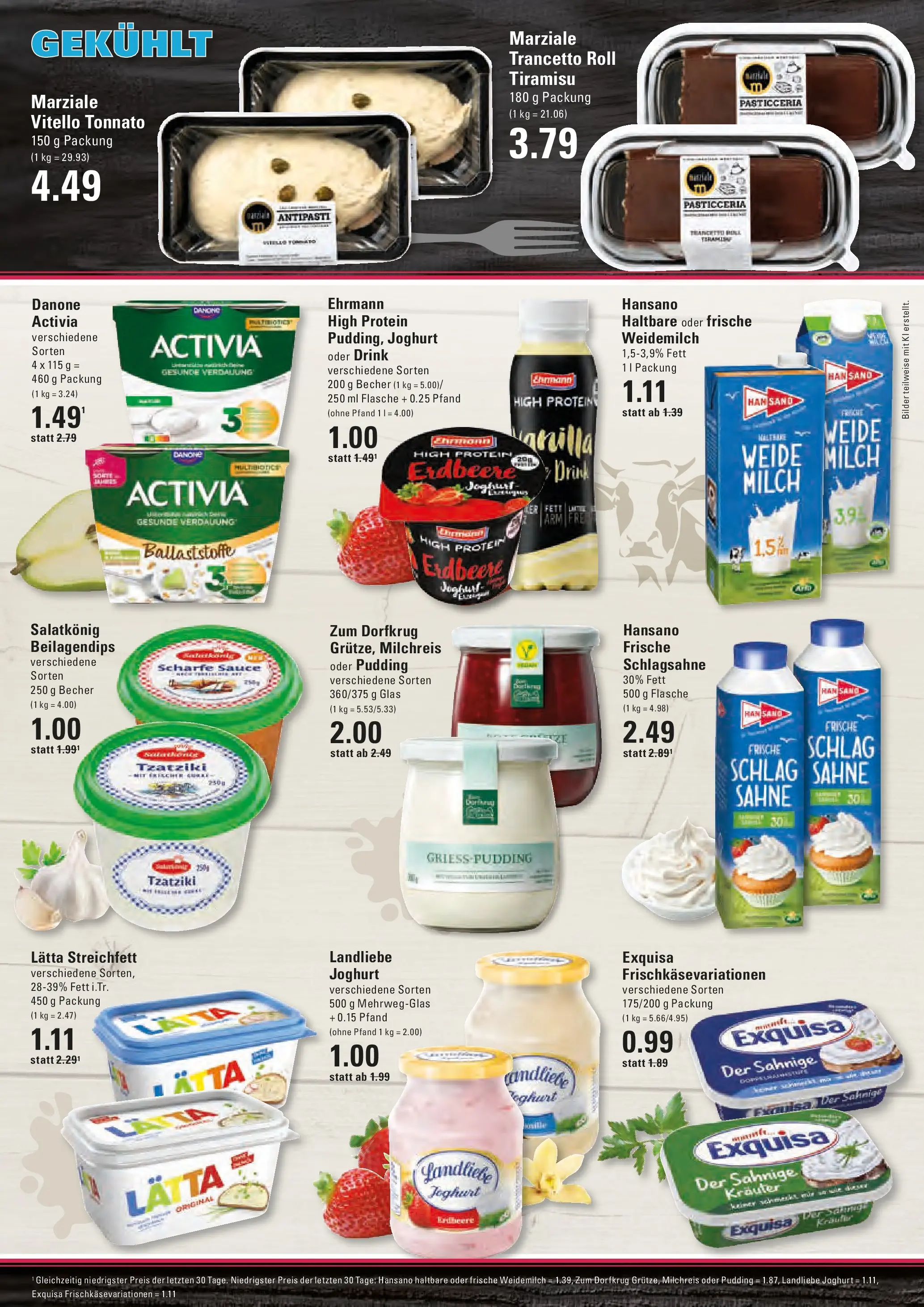 Marktkauf Prospekt Stade	 (ab 20.04.2026) » Angebote online | Seite: 8 | Produkte: Milch, Joghurt, Bilder, Sahne