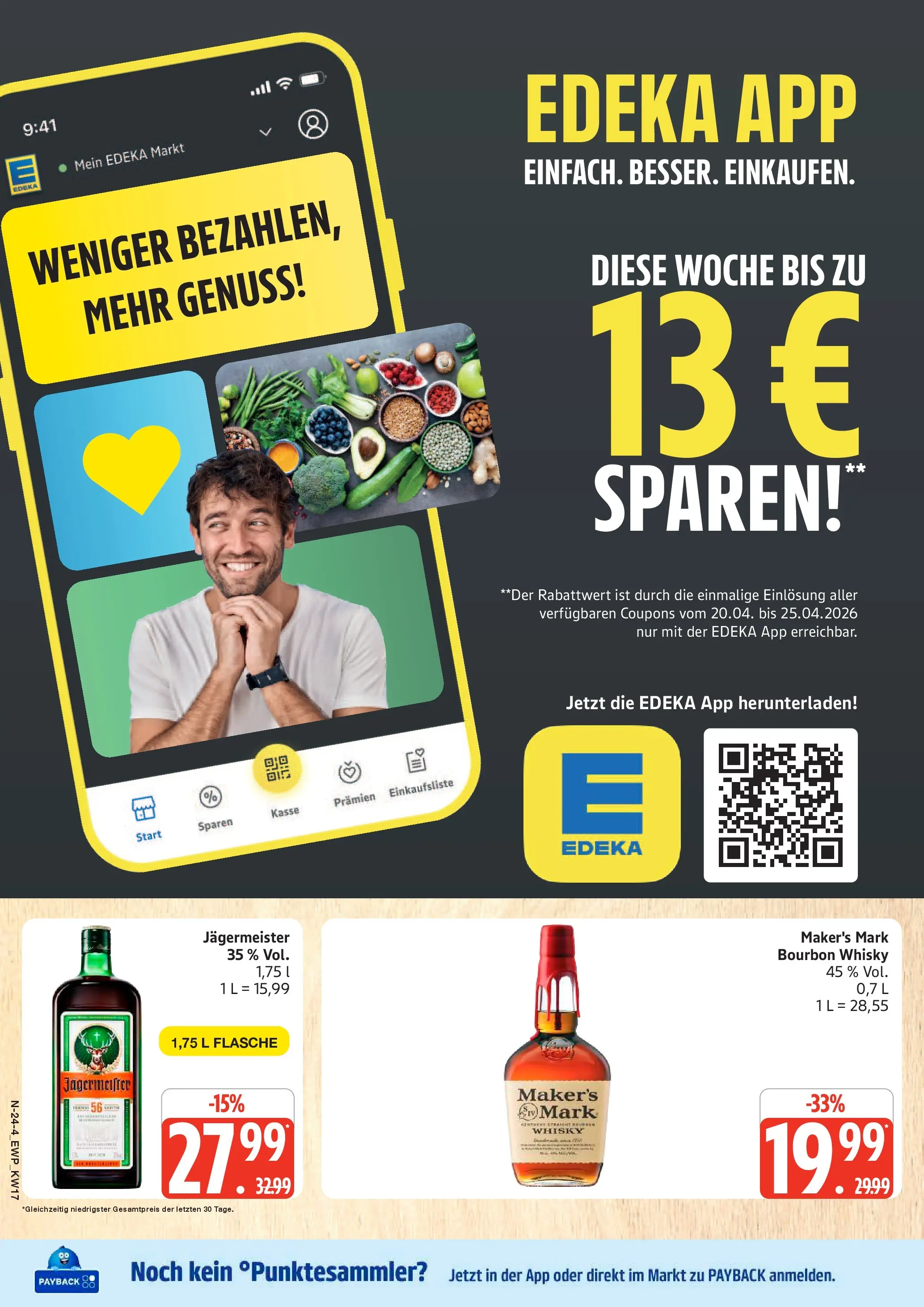 Angebote (ab 20.04.2026) » Angebote online | Seite: 24 | Produkte: Whisky, Jägermeister, Bourbon