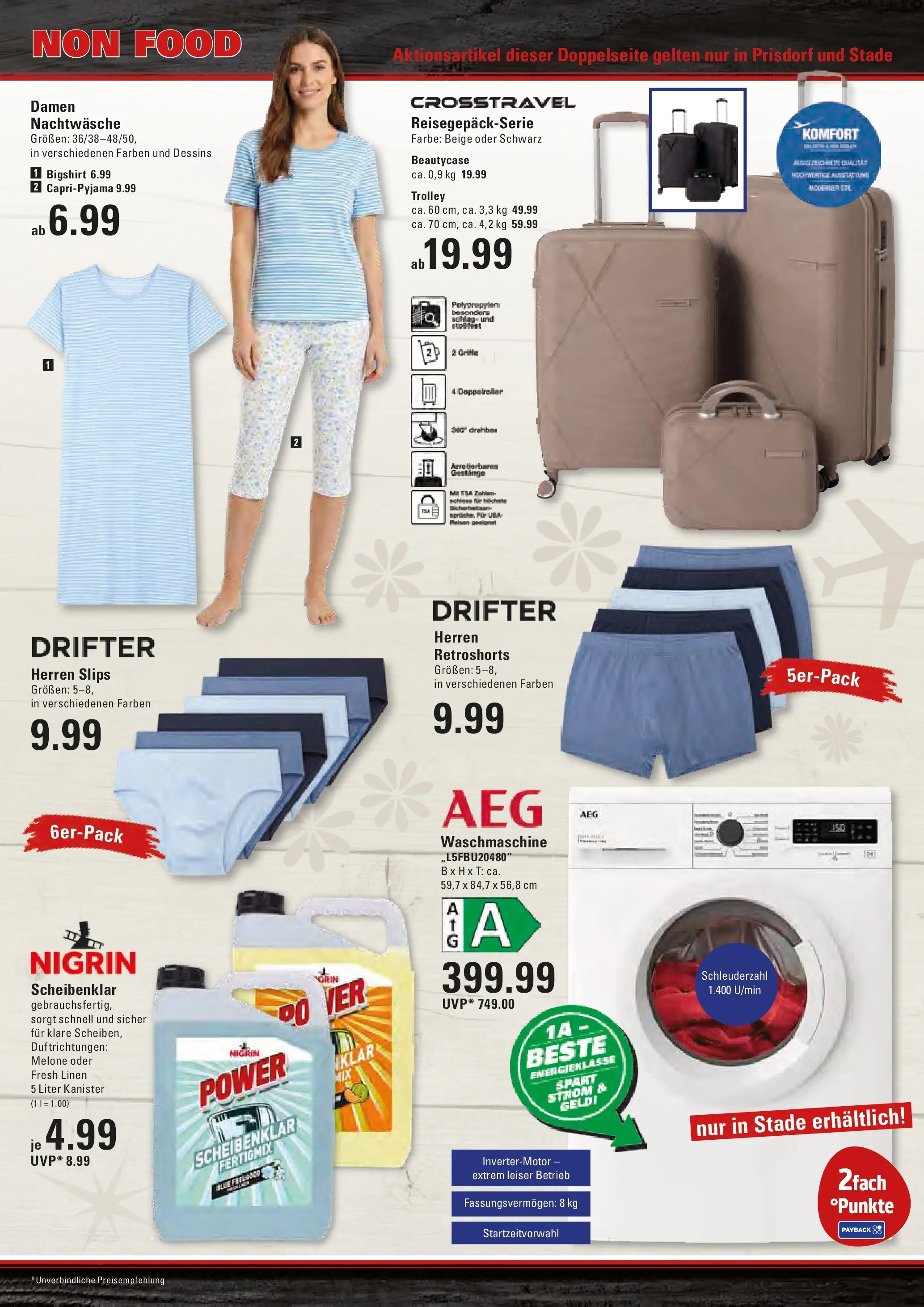 Marktkauf Prospekt Stade	 (ab 20.04.2026) » Angebote online | Seite: 19 | Produkte: Waschmaschine, Melone