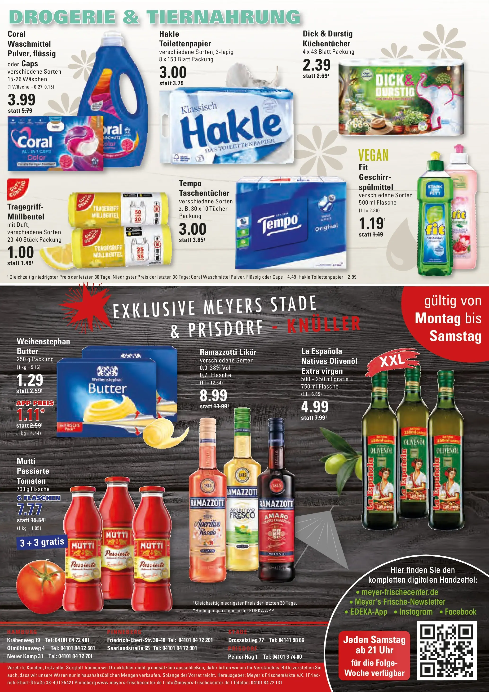 Marktkauf Prospekt Stade	 (ab 20.04.2026) » Angebote online | Seite: 20 | Produkte: Butter, Tomaten, Weihenstephan butter, Waschmittel