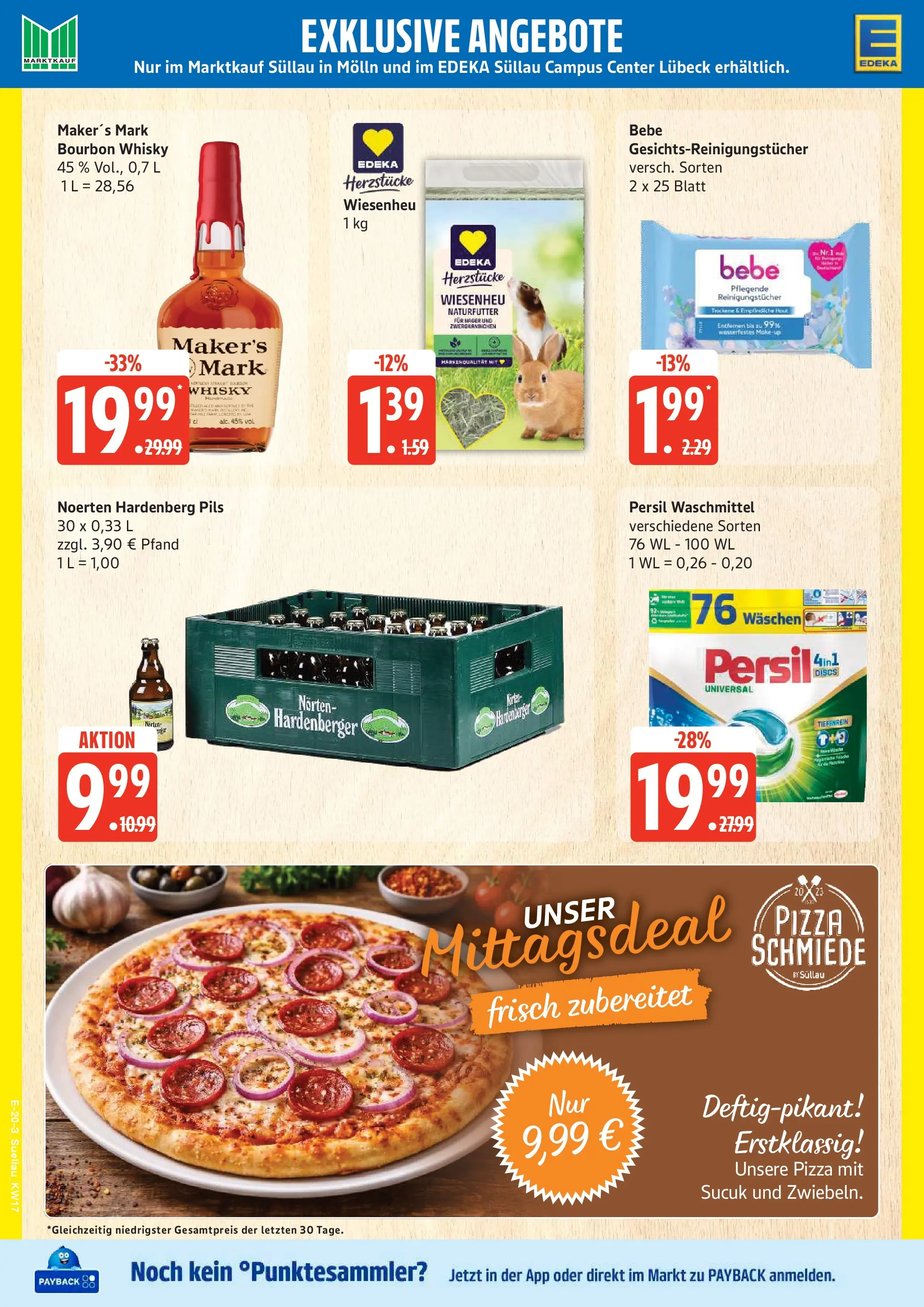 Edeka prospekt Ratzeburg	 (ab 20.04.2026) » Angebote Online | Seite: 26 | Produkte: Whisky, Pils, Reinigungstücher, Persil