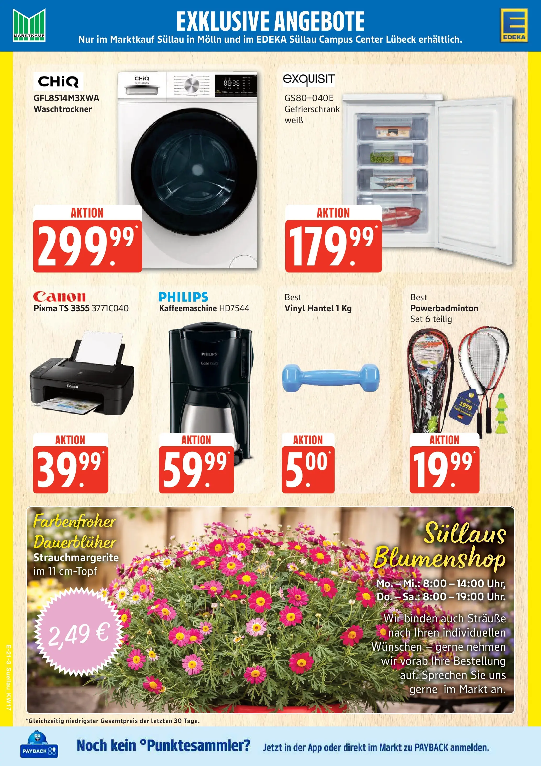 Edeka prospekt Ratzeburg	 (ab 20.04.2026) » Angebote Online | Seite: 27 | Produkte: Philips, Gefrierschrank, Kaffeemaschine, Waschtrockner