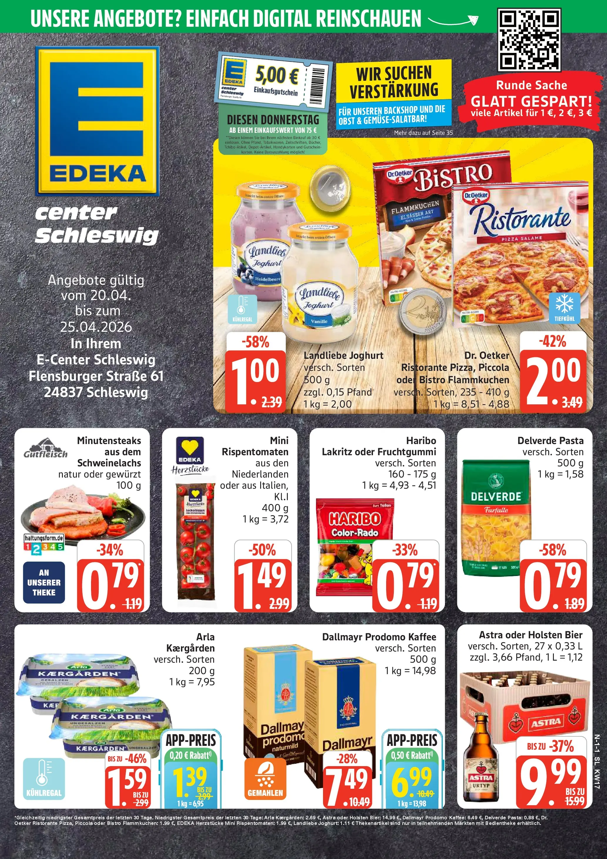 Angebote (ab 20.04.2026) » Angebote online | Seite: 1 | Produkte: Theke, Astra, Flensburger, Pasta