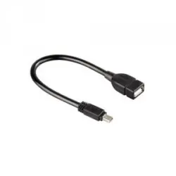 Кабел Hama 39626 OTG MINI-B USB M - A USB 2.0 Ж