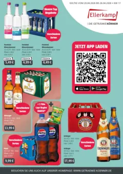 Angebote - Getränke Ellerkamp: Getränkeangebote ab 19.04.2026 gültig