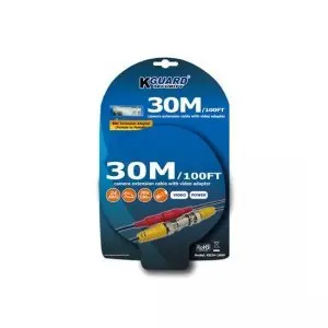 Система за сигурност KGuard KG24-100V - УДЪЛЖИТЕЛЕН КАБЕЛ 30 МЕТРА