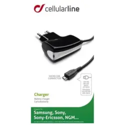 Зарядно устройство Cellularline 220V MICROUSB ЗА NOKIA/LG/MOTOROLA