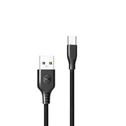 Кабел Xmart Warrior Black USB-Type-C 1M