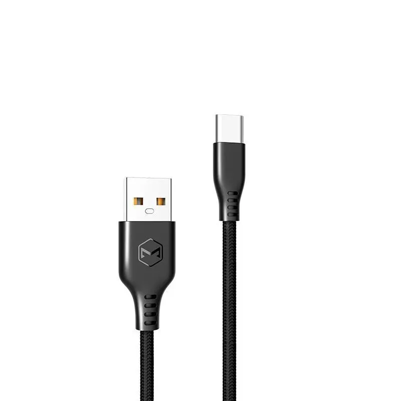 Кабел Xmart Warrior Black USB-Type-C 1M