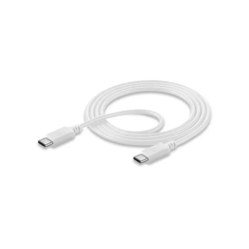 Кабел Cellularline Type-C to Type-C M-M 1.2M