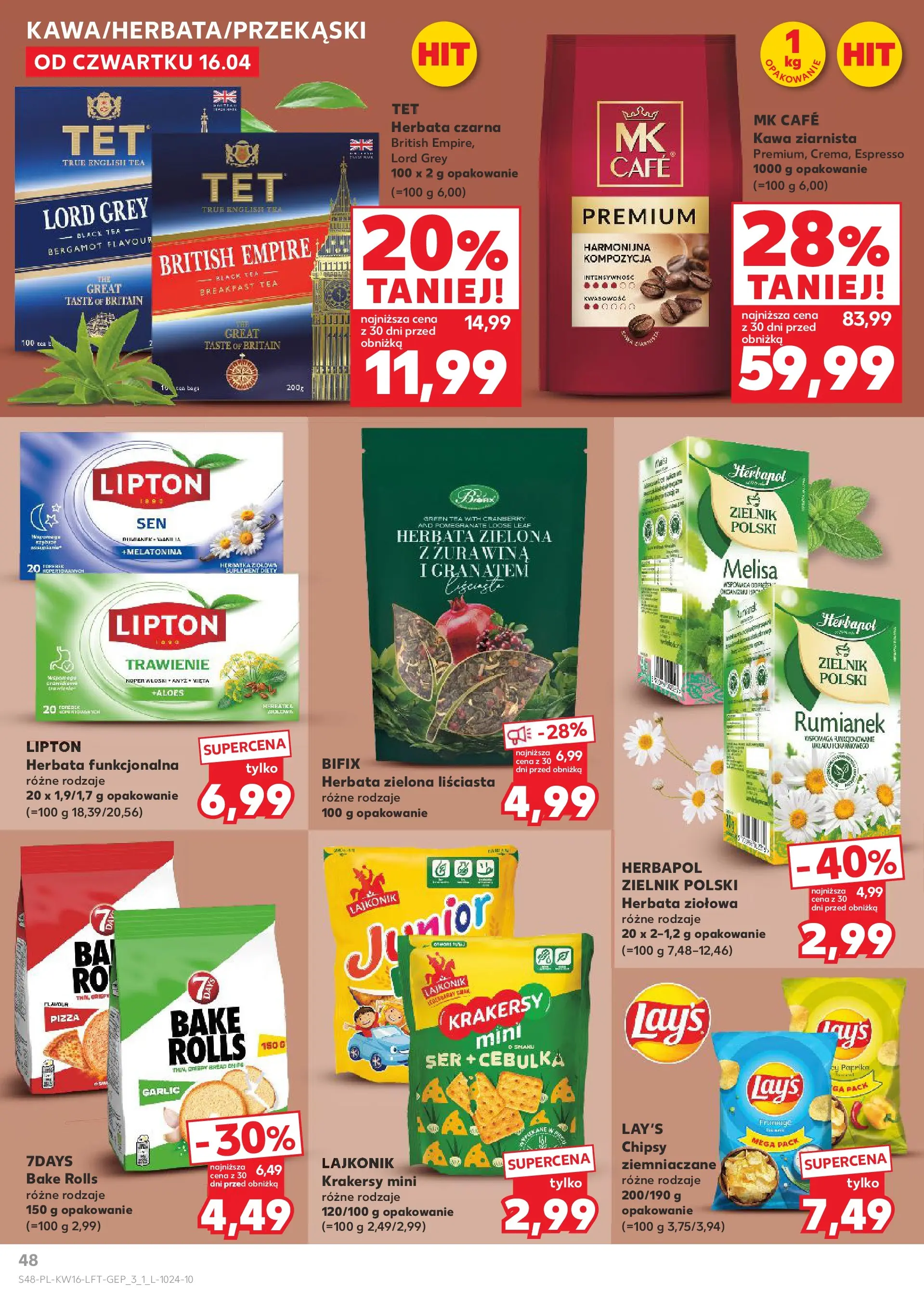 Kaufland - Kaufland Gazetka Tygodnia ważna do 22.04 od 15.04.2026 - od jutra PDF | Strona: 48