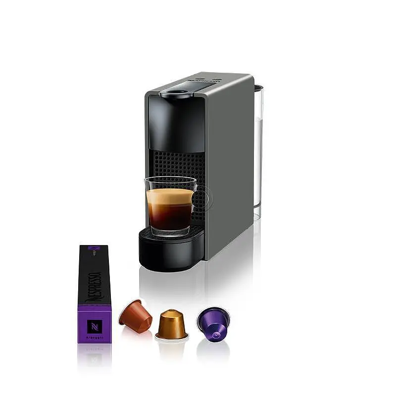 Кафемашина с капсули NESPRESSO Essenza Mini Сива