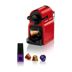 Кафемашина с капсули NESPRESSO Inissia Червена