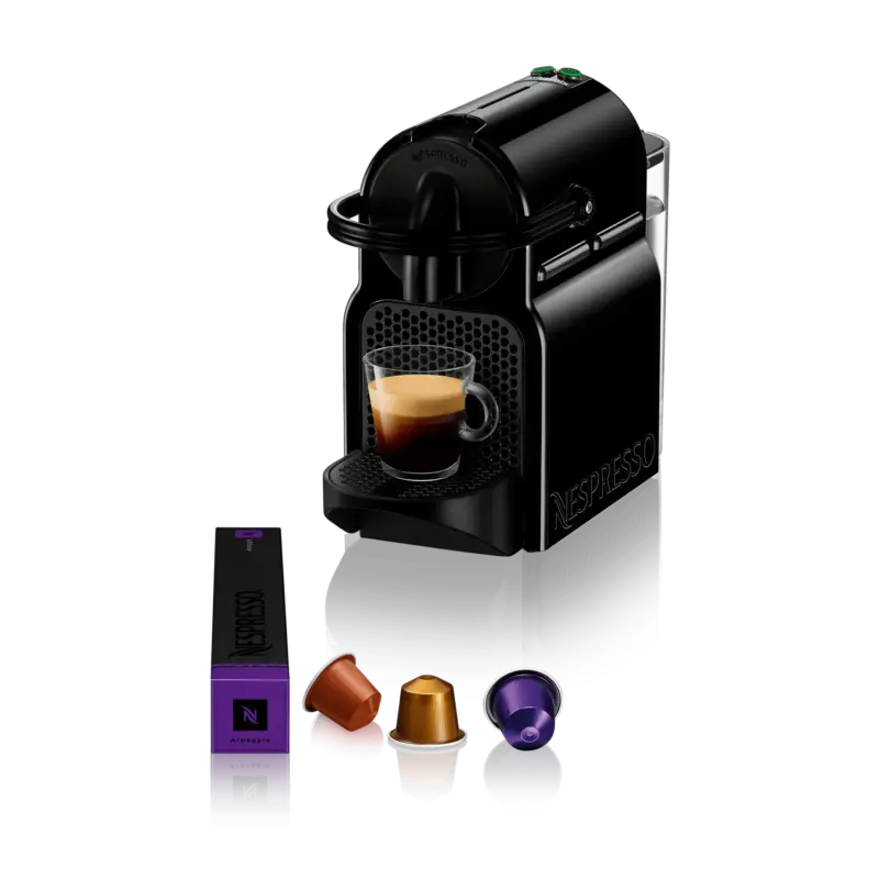 Кафемашина с капсули NESPRESSO Inissia Черна