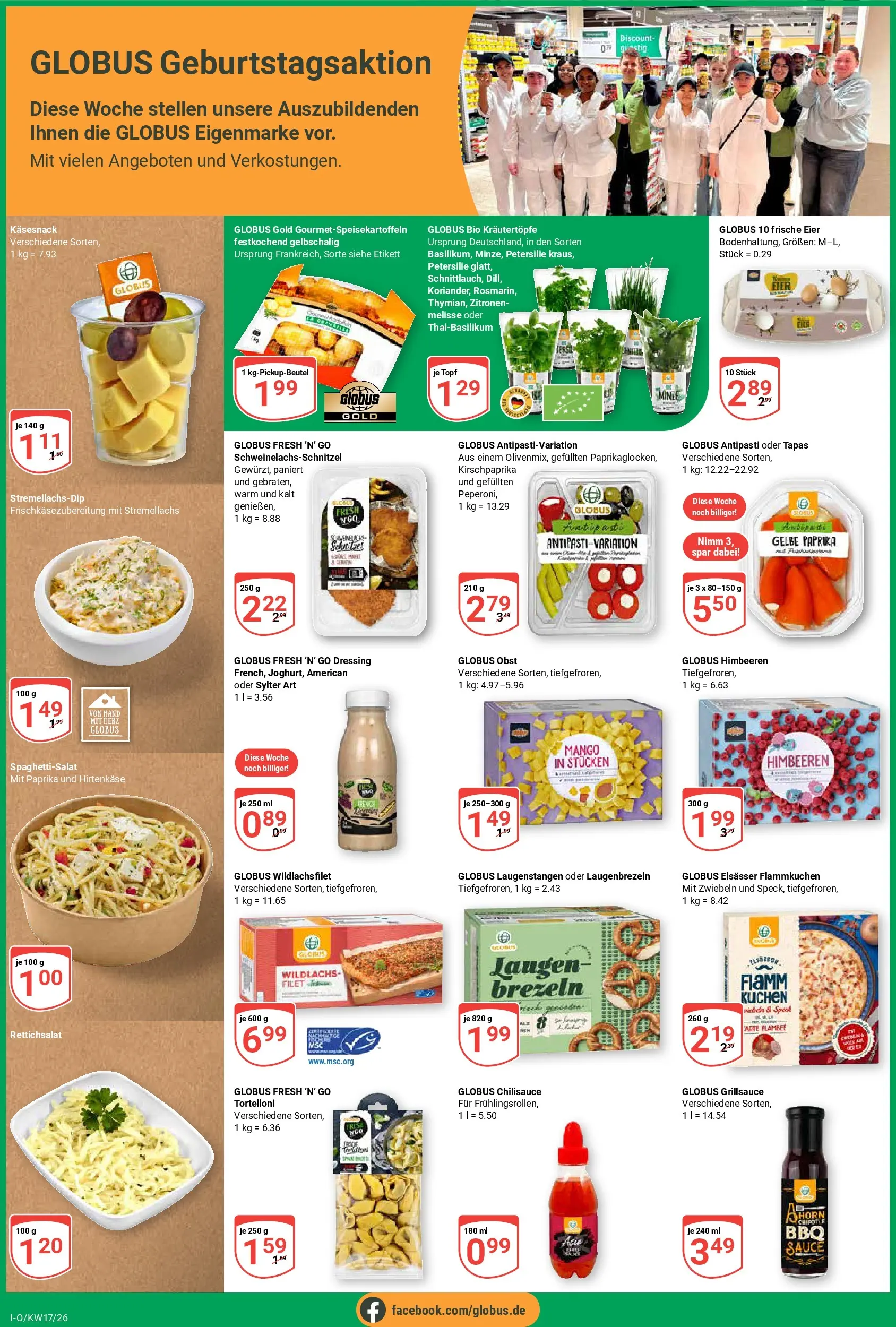 Globus Prospekt Idar-Oberstein	 (ab 20.04.2026) » Angebote online | Seite: 2 | Produkte: Eier, Dressing, Petersilie, Zitronen